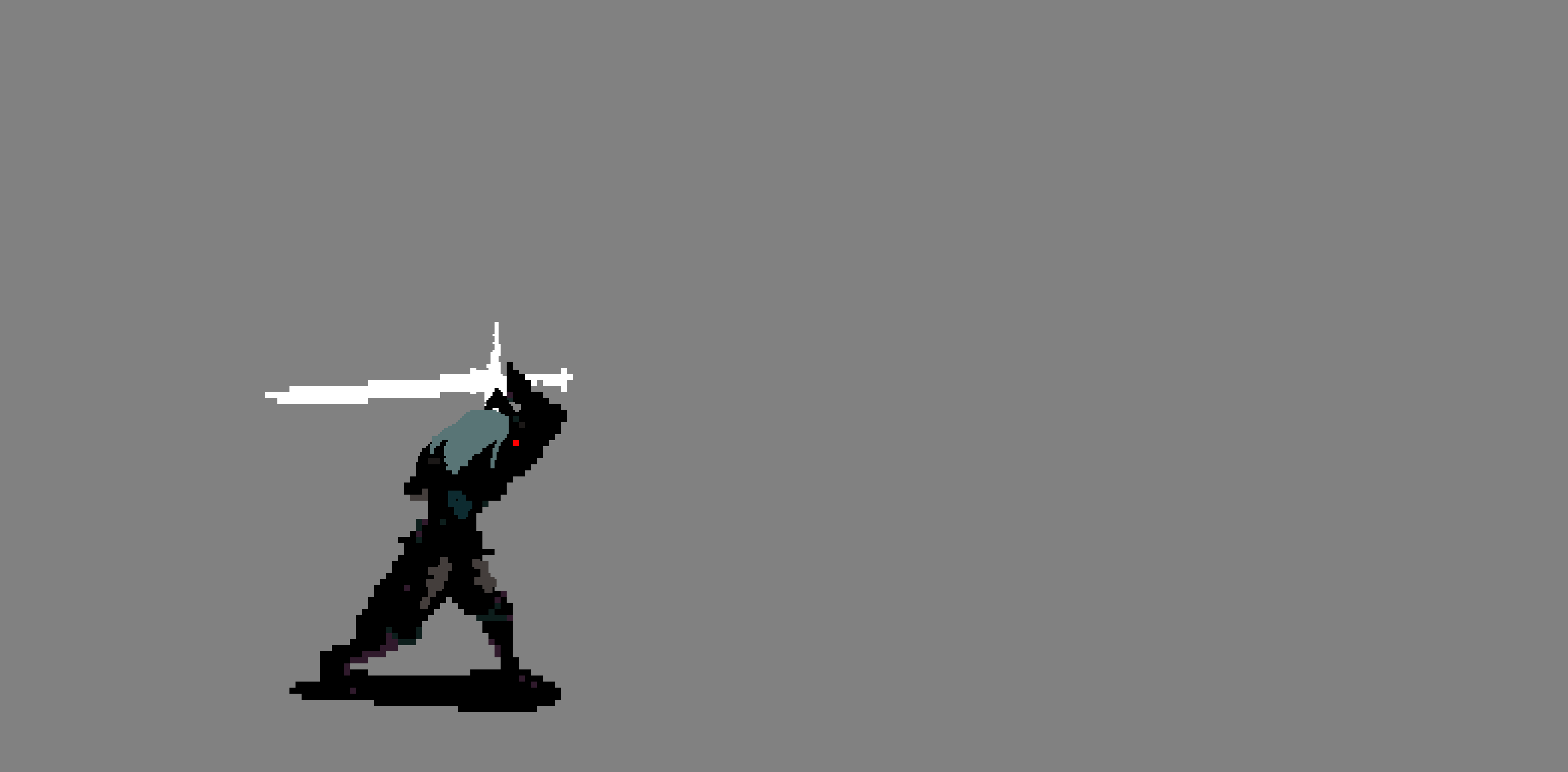 Shadow blade slash up